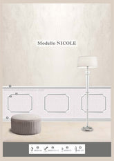 BOISERIE NICOLE MIS.72X55 CM CONF. 2MQ